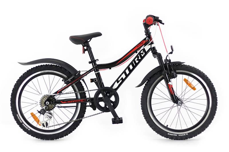Rower dziecięcy STORM MTB Rapid koło 20' rama 10,5' czarno-biało-czerwony