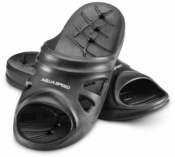 Klapki basenowe r. 46 AQUA SPEED Florida czarne