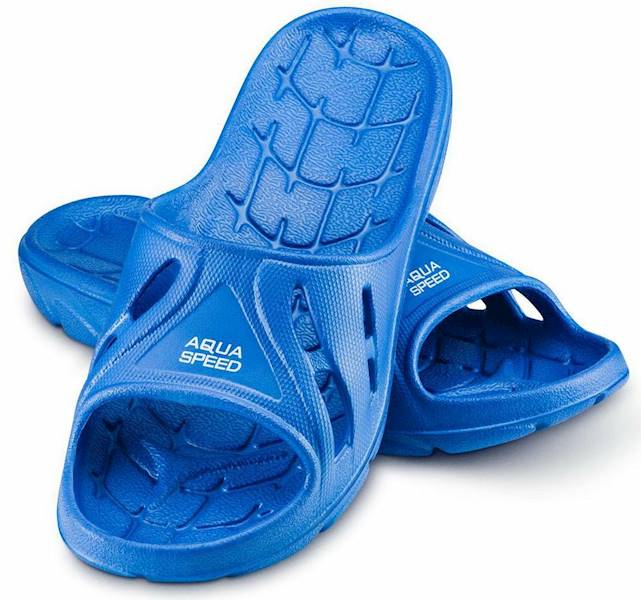 Klapki dla dzieci r. 35 AQUA SPEED Alabama niebieskie