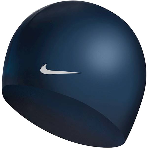 Czepek silikonowy NIKE Os Solid granatowy
