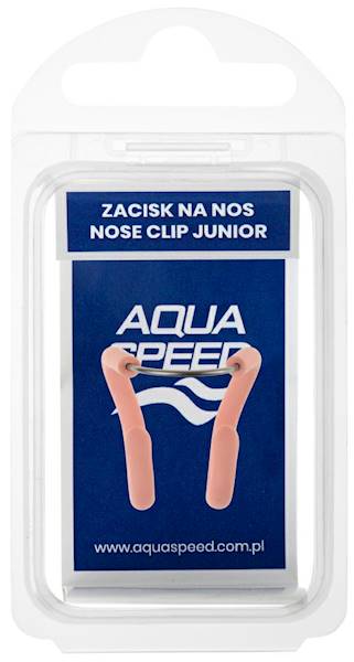 Zatyczka do nosa dla dzieci AQUA SPEED Junior metalowa