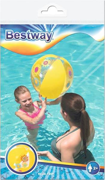 Piłka plażowa 51 cm BESTWAY Flowers