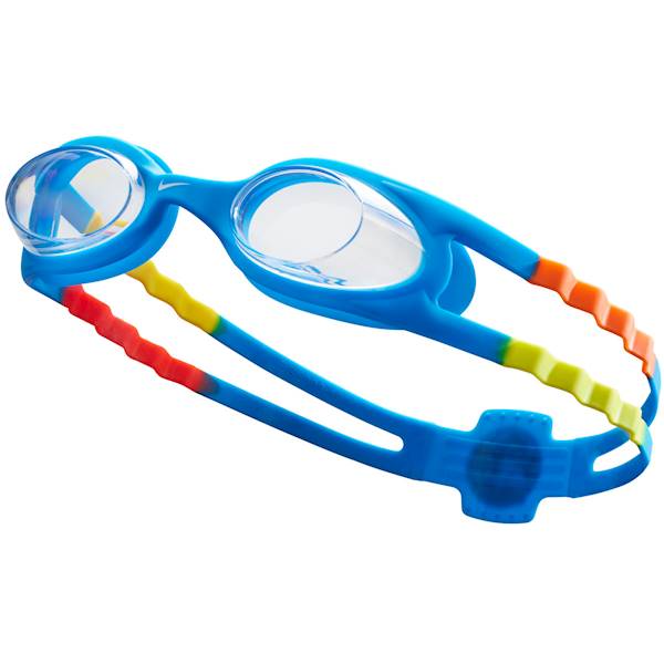 Okulary do pływania dla dzieci NIKE Os Chrome 3-6 lat niebieskie