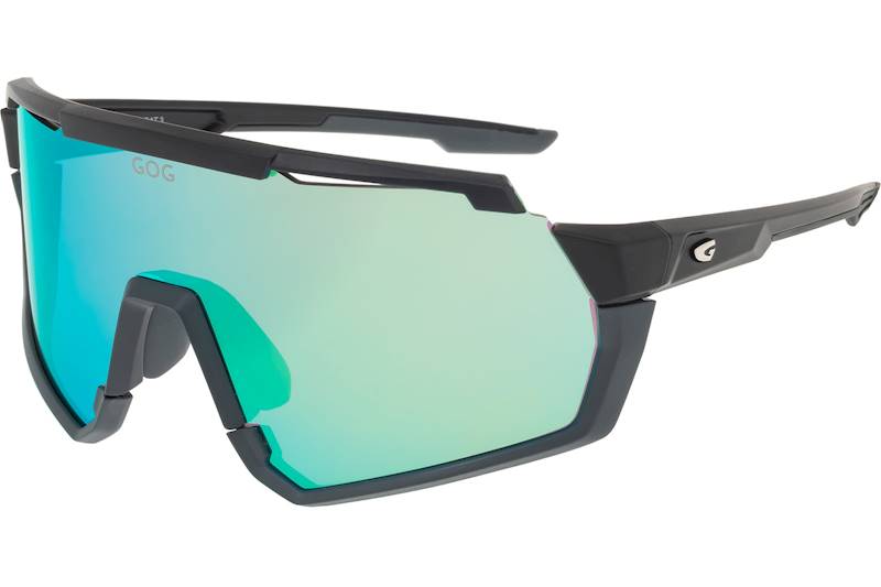 Okulary sportowe GOG Helios czarno matowe / szare 1P