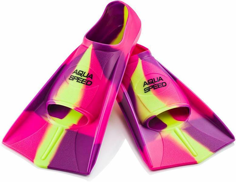Płetwy treningowe r. 37-38 AQUA SPEED różowo-kolorowe