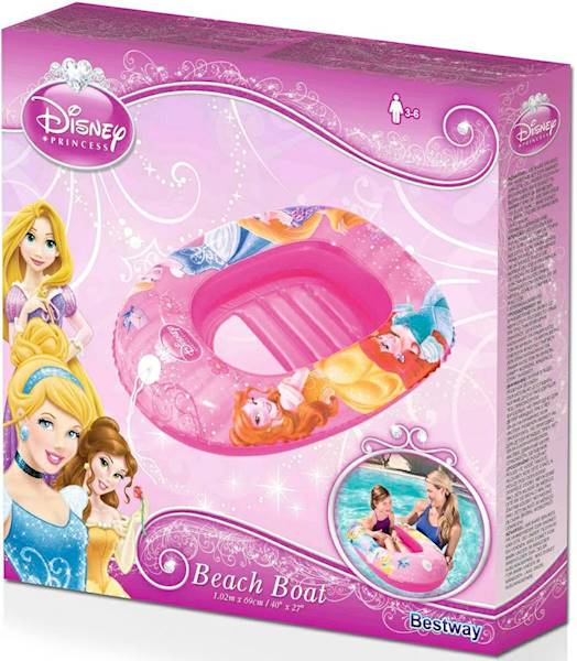 Ponton 3-6 lat BESTWAY Princess Beach Boat 102x69 cm