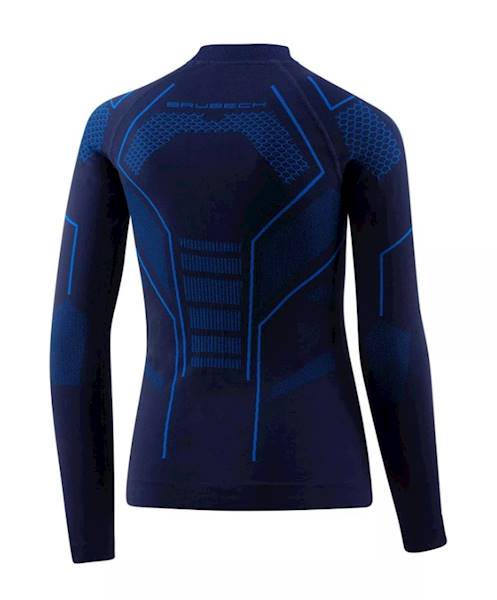 Bielizna termoaktywna dla dzieci BRUBECK Thermo bluza 152/158 granatowo-niebieska LS1612J