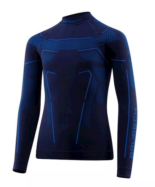 Bielizna termoaktywna dla dzieci BRUBECK Thermo bluza 152/158 granatowo-niebieska LS1612J