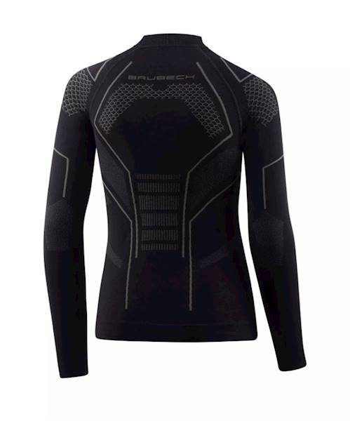 Bielizna termoaktywna dla dzieci BRUBECK Thermo bluza 152/158 czarno-grafitowa LS1612J