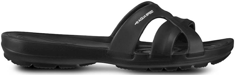 Klapki basenowe r. 40 AQUA SPEED Panama czarne