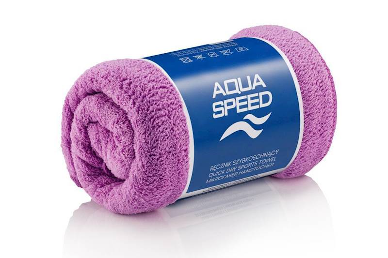 Ręcznik 50x100 cm AQUA SPEED Dry Coral fioletowy