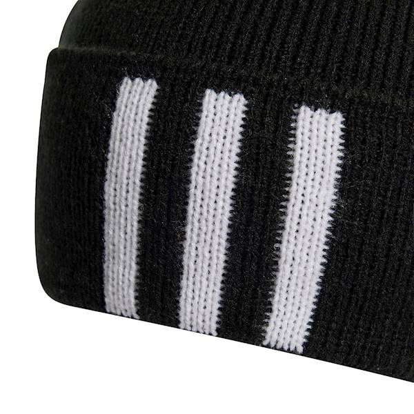 Czapka zimowa r. uniwersalny ADIDAS 3-Stripes czarna