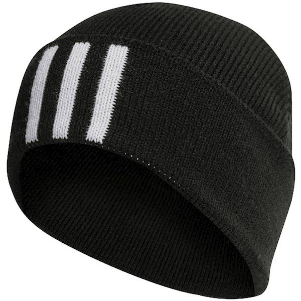 Czapka zimowa r. uniwersalny ADIDAS 3-Stripes czarna