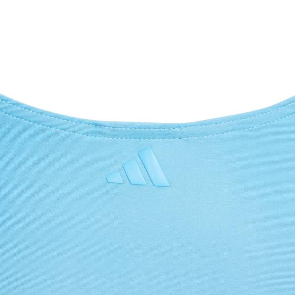 Strój kąpielowy dla dziewczynki r. 164 ADIDAS Performance Big Bars jasnoniebieski