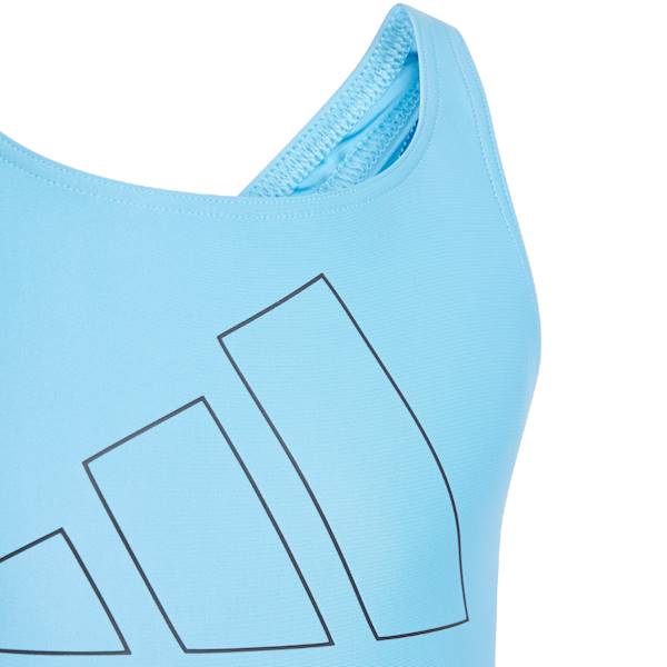 Strój kąpielowy dla dziewczynki r. 164 ADIDAS Performance Big Bars jasnoniebieski