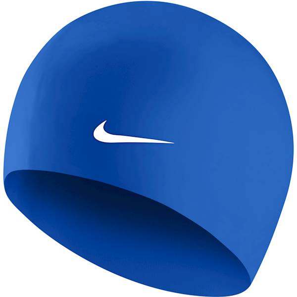 Czepek silikonowy NIKE Os Solid niebieski