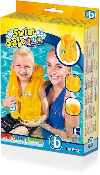 Kamizelka do pływania 3-6 lat BESTWAY Swim Safe