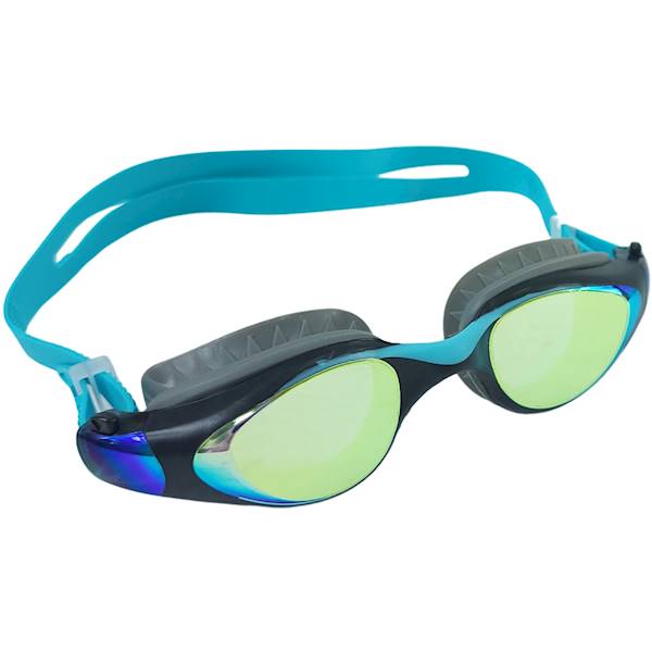 Okulary do pływania dla dzieci CROWELL GS23 Splash Mirror szaro-turkusowe