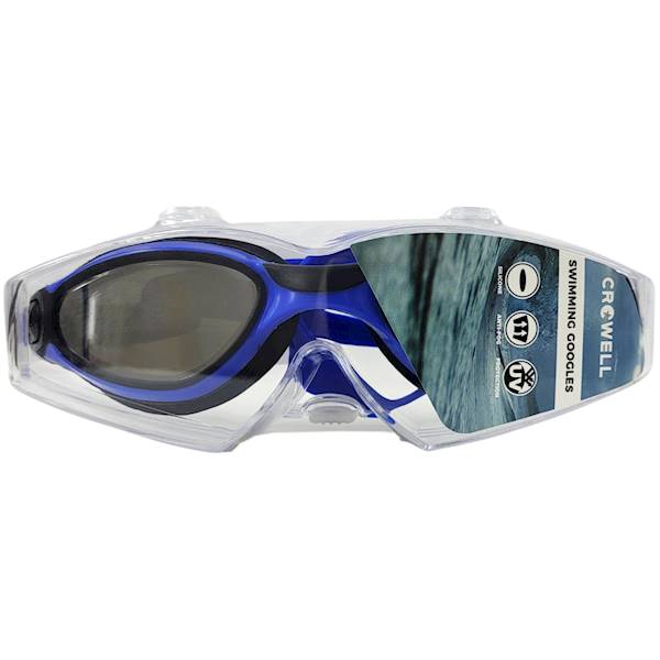 Okulary do pływania CROWELL GS22 Vito Mirror niebiesko-czarne