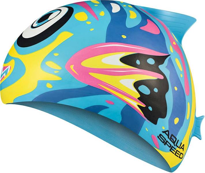 Czepek dla dzieci silikonowy AQUA SPEED Zoo Rybka kol. 01