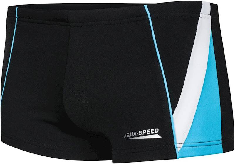 Kąpielówki chłopięce r. 158 AQUA SPEED Diego czarno-niebieskie