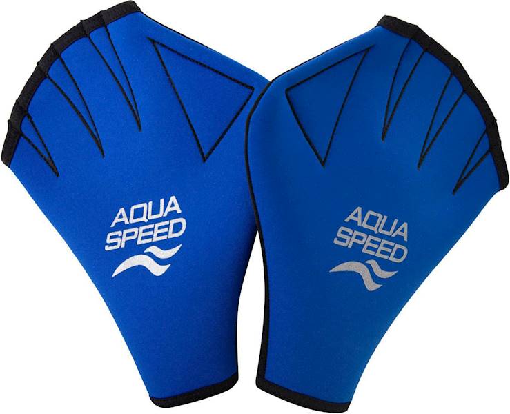 Rękawice do pływania roz. XL AQUA SPEED granatowe