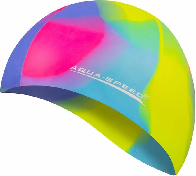 czepek AQUA-SPEED BUNT tęczowy kol.44
