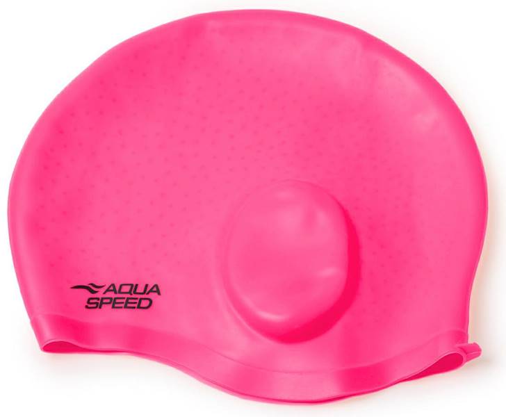 czepek AQUA-SPEED EAR CAP Comfort różowy 03