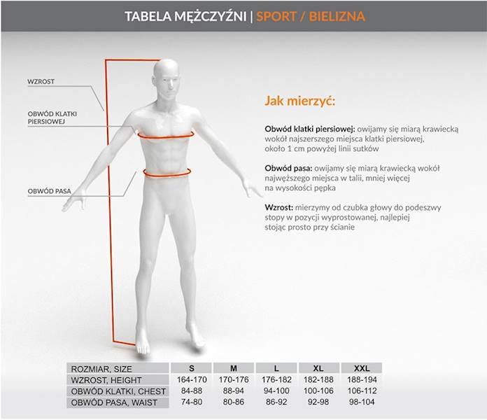 bluza męska EXTREME THERMO szary XL
