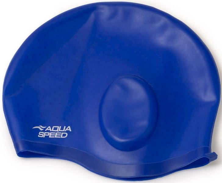 czepek AQUA-SPEED EAR CAP Comfort granatowy 01