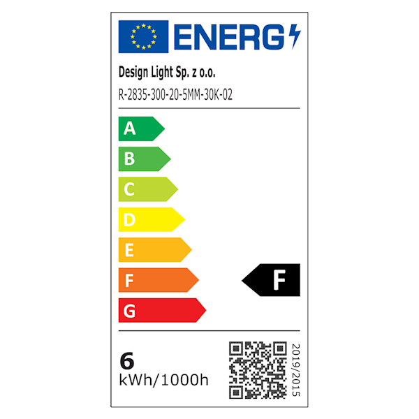 Taśma PREMIUM 5 mm 60 LED/m typ Neutralna  5/MB