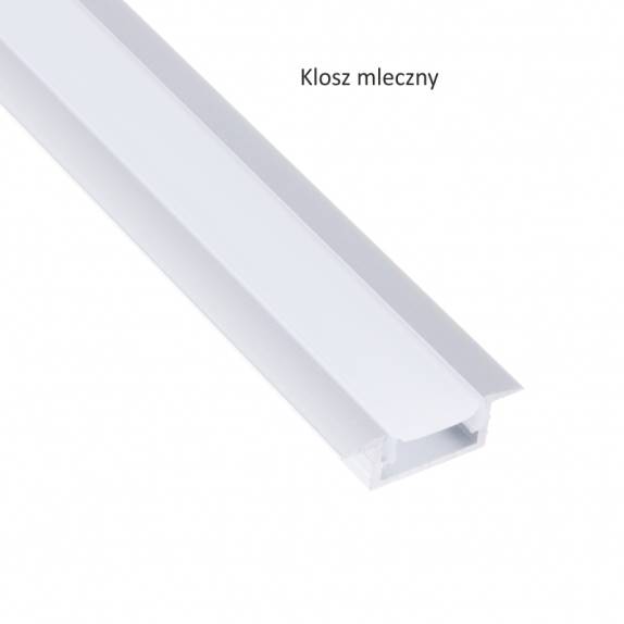 PROFIL ALU WPUSZCZANY KLOSZ MLECZNY 3M