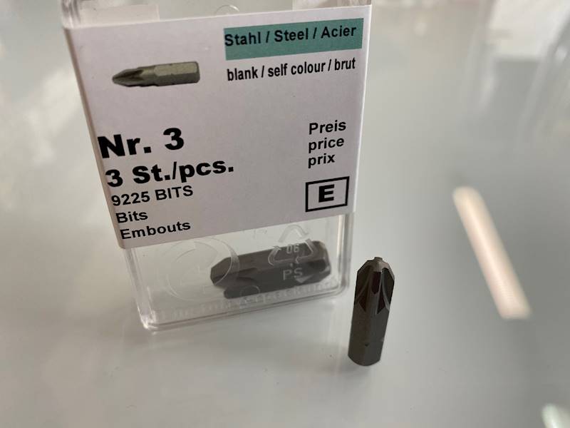 Końcówka BIT PZ-3 blister3 szt.