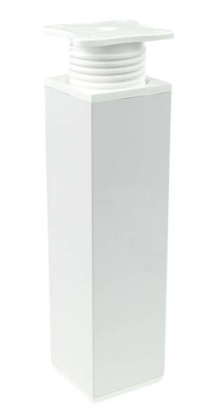 NÓŻKA H-100 KWADRAT (40x40) BIAŁA