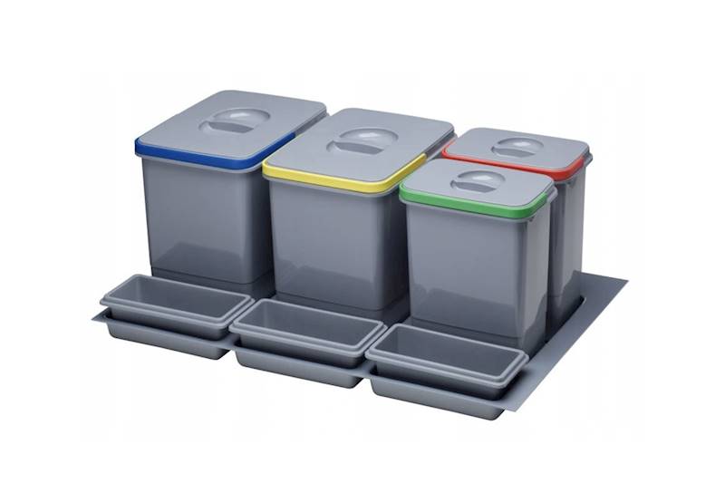 Kosz segregacja *ITALPLAST* 80 - 4 wiadra