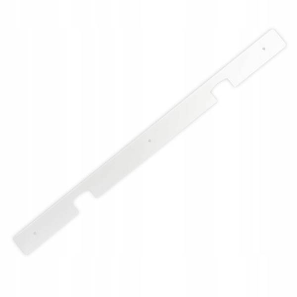 Listwa do blatu KĄTOWA 38mm BIAŁA
