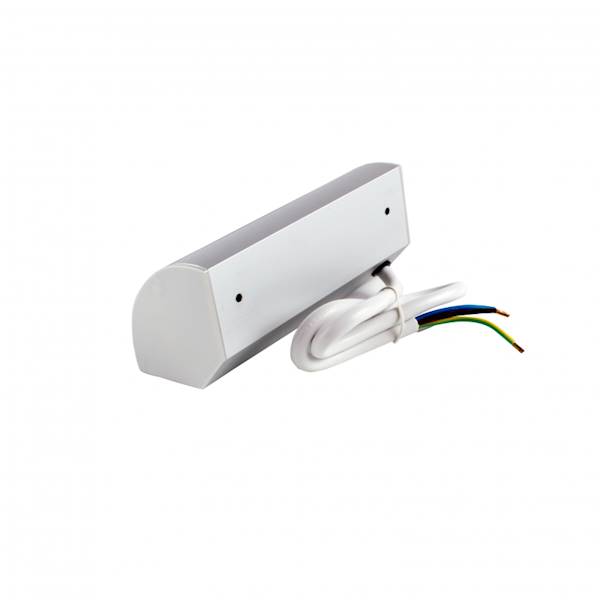 CORNER aluminium 2x gniazdo