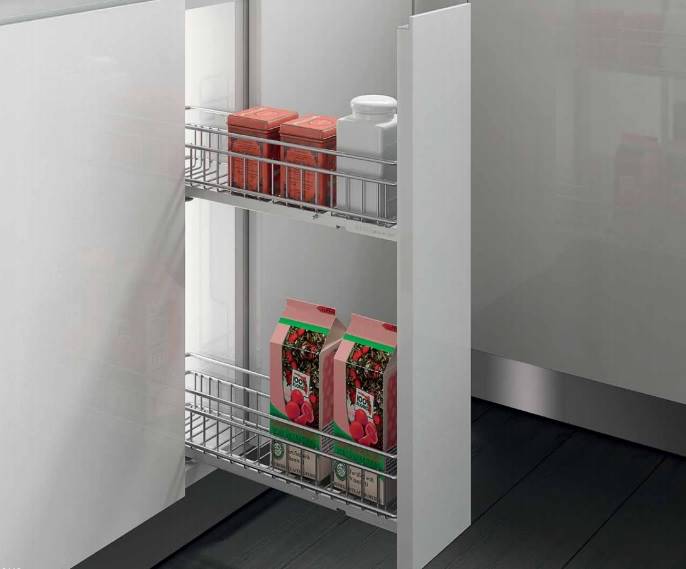 Cargo mini 30 II BLUM  INOXA  chrom 2110Y 