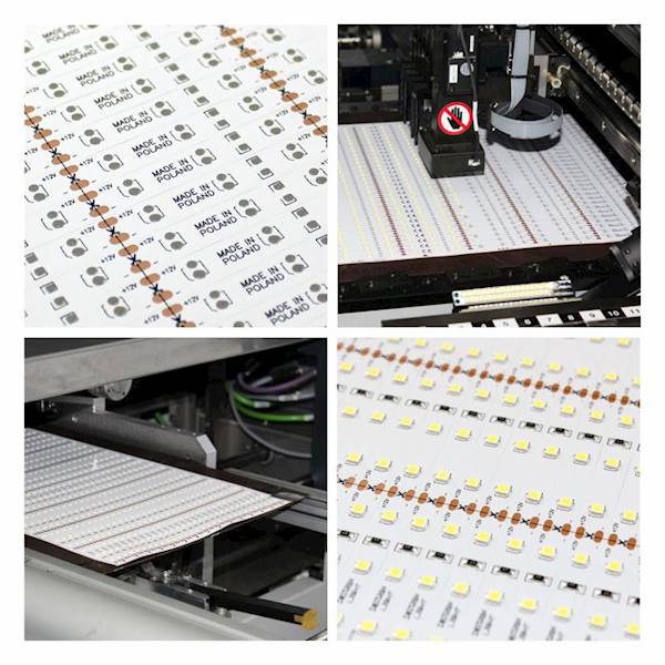 Taśma LED Premium 30W bez żelu IP 20 B. Ciepły