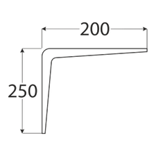WSPORNIK BIAŁY 250X250  250x200