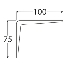 WSPORNIK BIAŁY 100X75