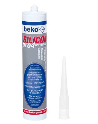 SILICON PRO4 UNIVERSAL 310ml BIAŁY
