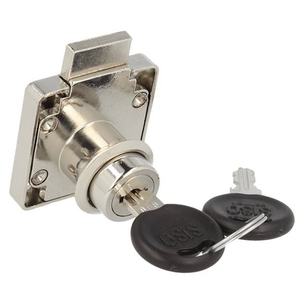 Zamek X850 fi19x22mm z jednym numerem klucza D20