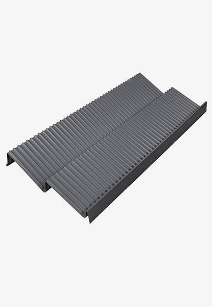 Wkład na buty szer. 1060 mm antracyt