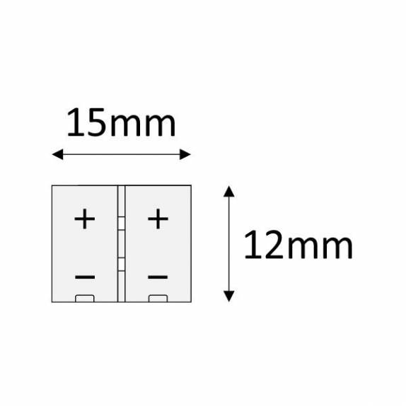 Przewód montażowy do łączenia 2 taśm LED 8mm