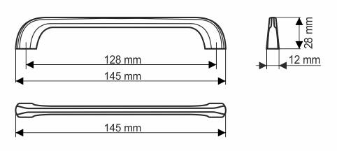 Uchwyt meblowy UU05-0128-G0008