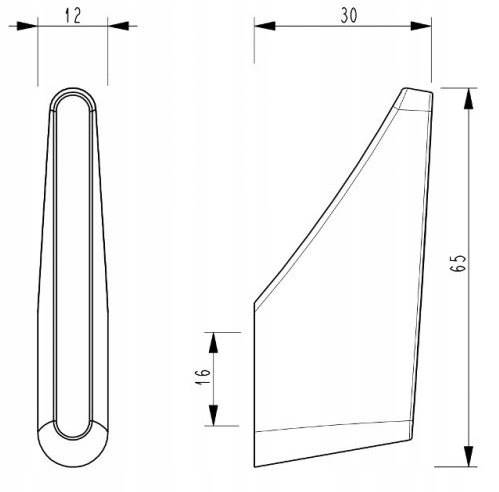 Wieszak SID Nomet Aluminium Z-5430-G6