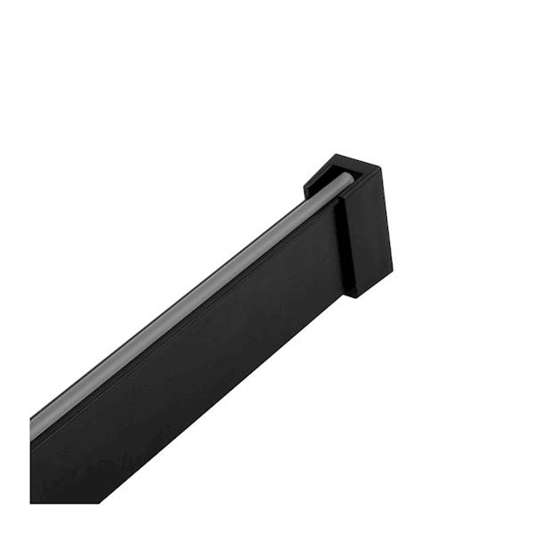 Profil aluminiowy SLIM do taśm led CZARNY  3 mb
