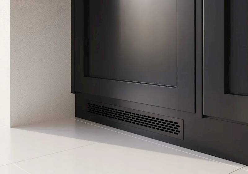 KRATKA WENTYLACYJNA 60 L=245mm CZARNA