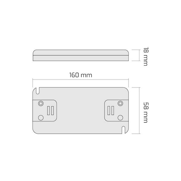 Zasilacz do LED PREMIUM 12V DC 50W  SLIM